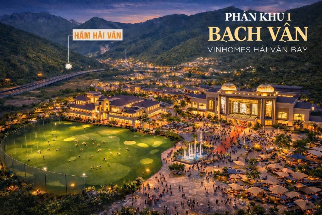 phân khu Bạch Vân Vinhomes Hải Vân Bay