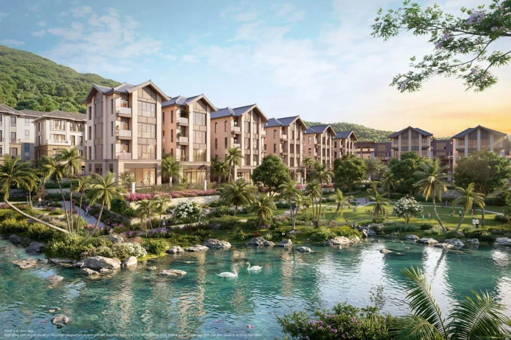 Biệt thự phân khu Đảo Ngọc mang bản sắc kiến trúc Costa Smeralda