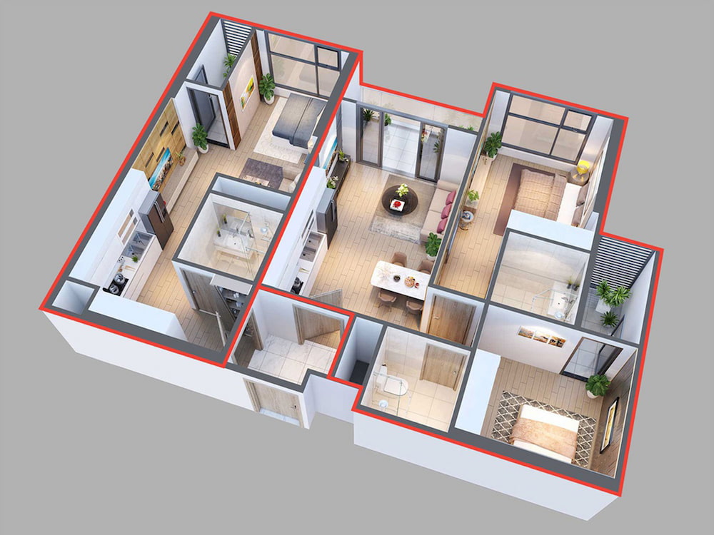 Căn hộ Dualkey Masteri Rivera Danang